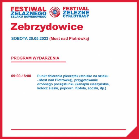 Festiwal Żelaznego Szlaku Rowerowego - Zebrzydowice